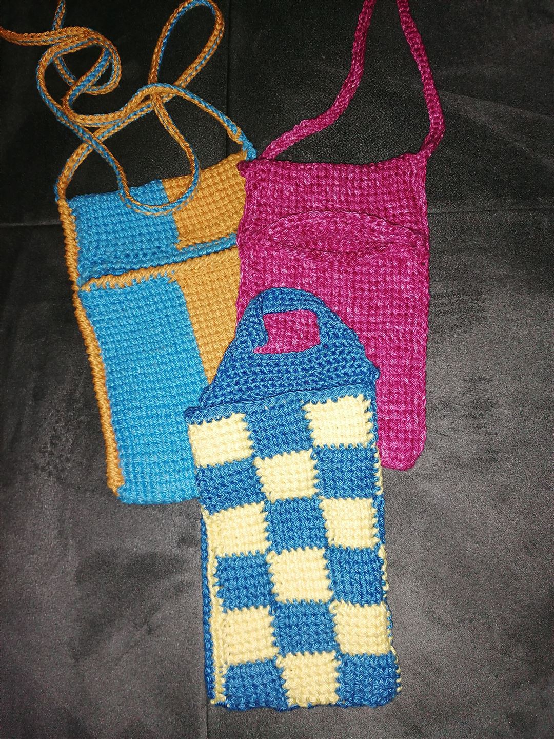 Tunesisch geh&auml;kelte T&auml;schchen